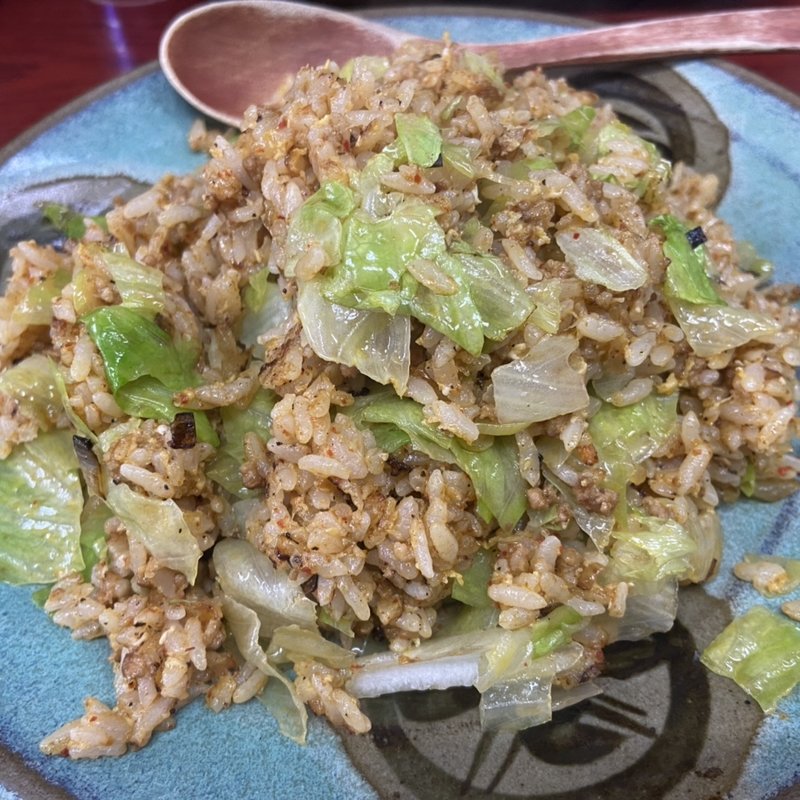 レタス火山チャーハン（極辛）(玉蘭 )