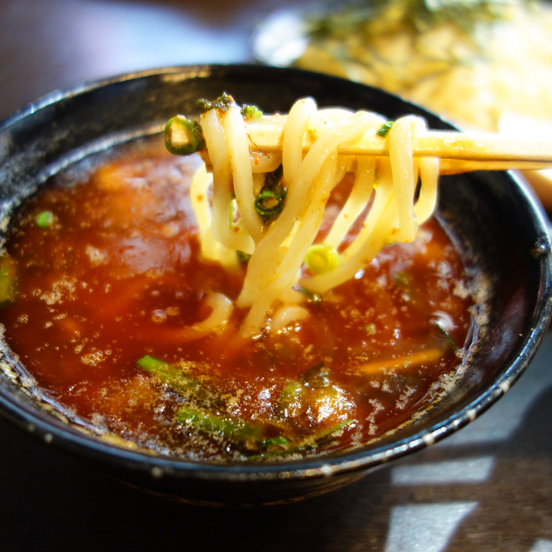 鬼辛つけ麺(我夢者羅（がむしゃら）)