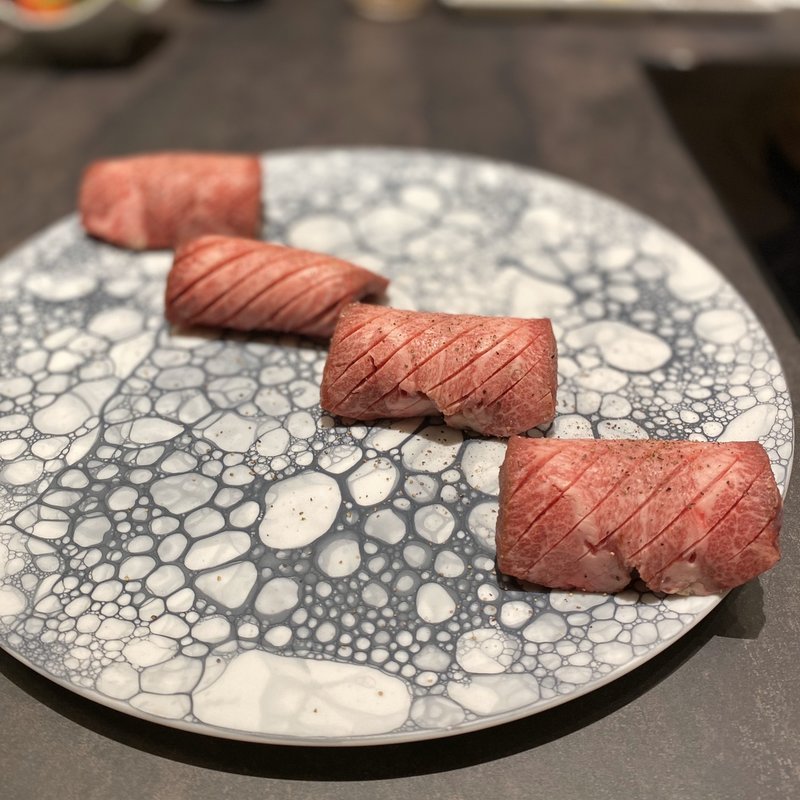 極上牛タン 厚切り大判焼(飛騨牛一頭家 馬喰一代 名古屋栄)