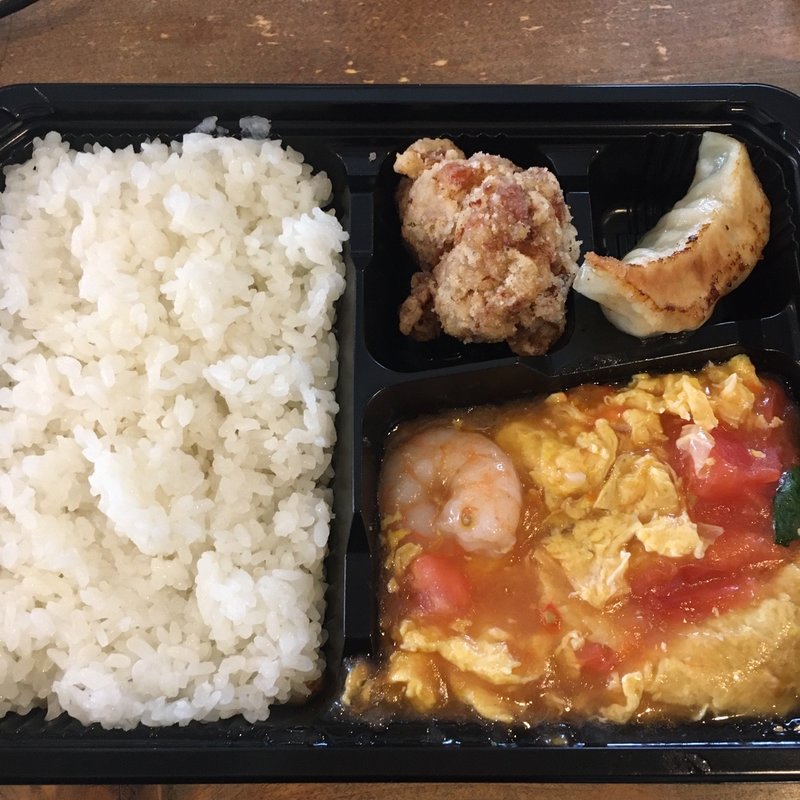 エビチリ弁当(日本橋焼餃子 浅草橋店)