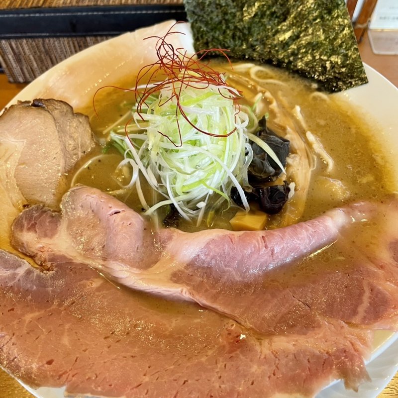 塩白湯麺大盛(麺屋あした)