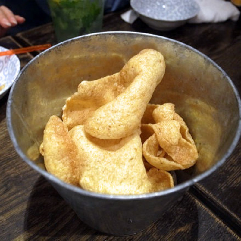 お通し（えびえん）(中華屋台 雷電)