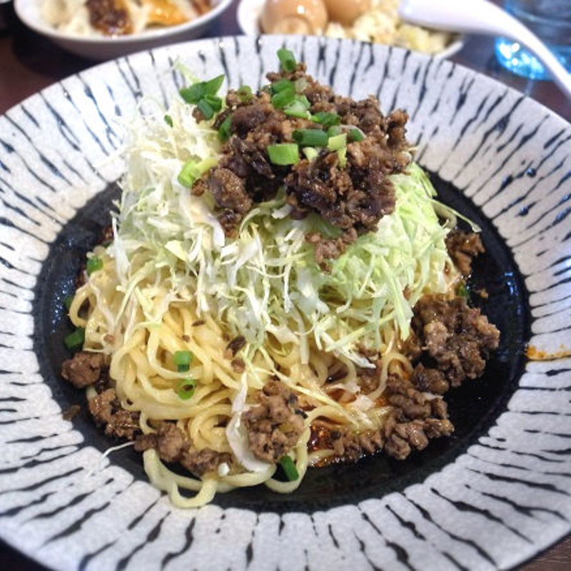 汁なし担々麺(川城)