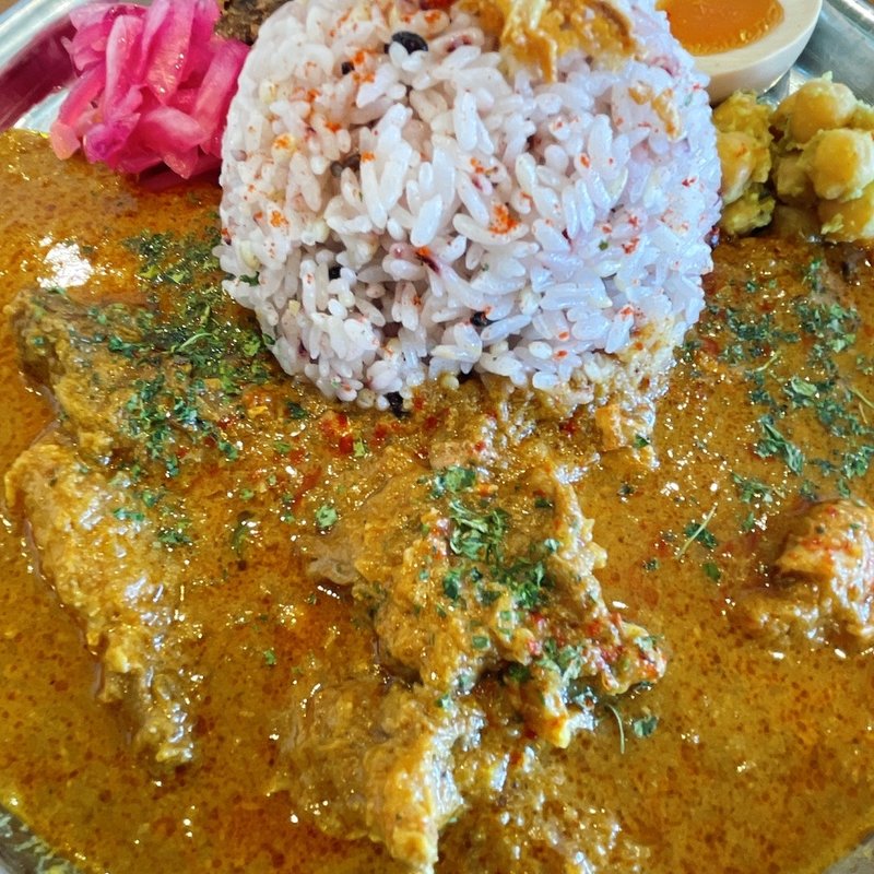 ポークビンダル(アヤカリ亭)