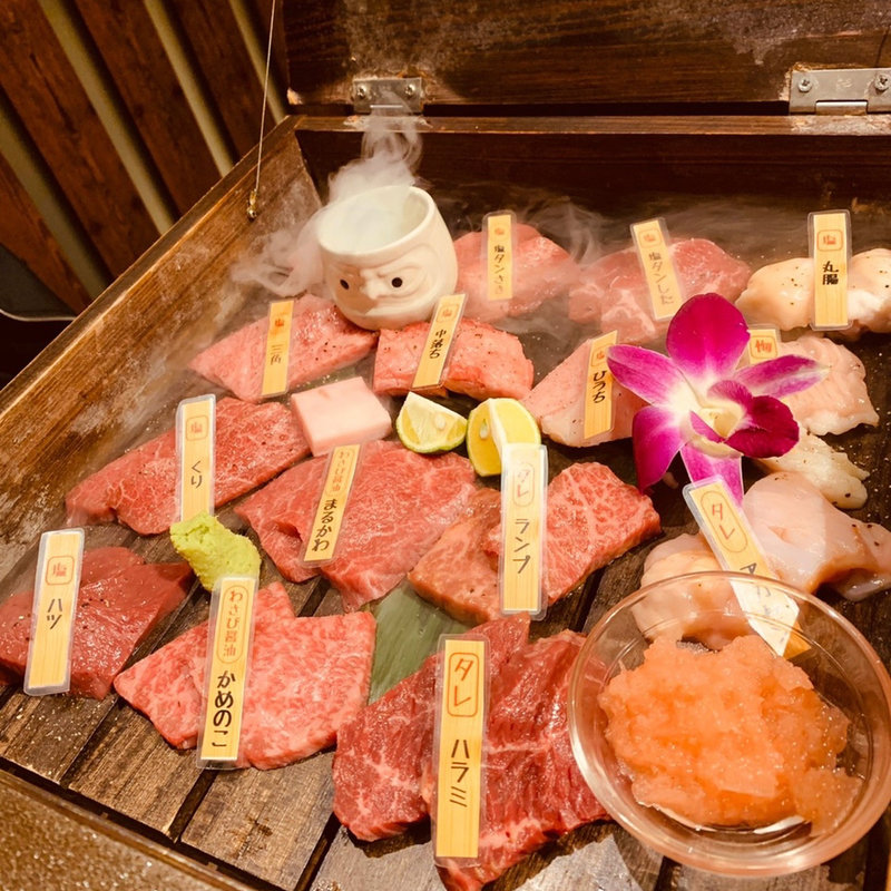 じじいの15種盛り(肉師じじい)