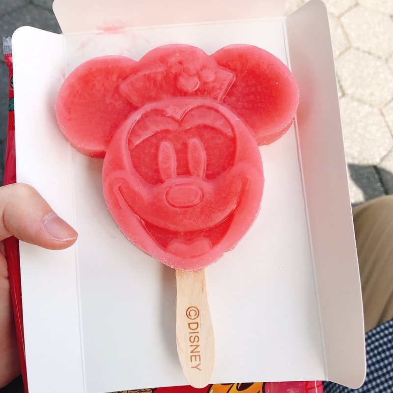 ミニーアイスバー(ピーチ＆ラズベリー)(ディズニーシー)