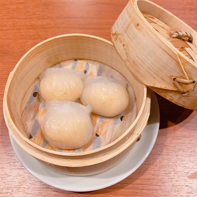 エビ蒸し餃子(中華ダイニング結　)