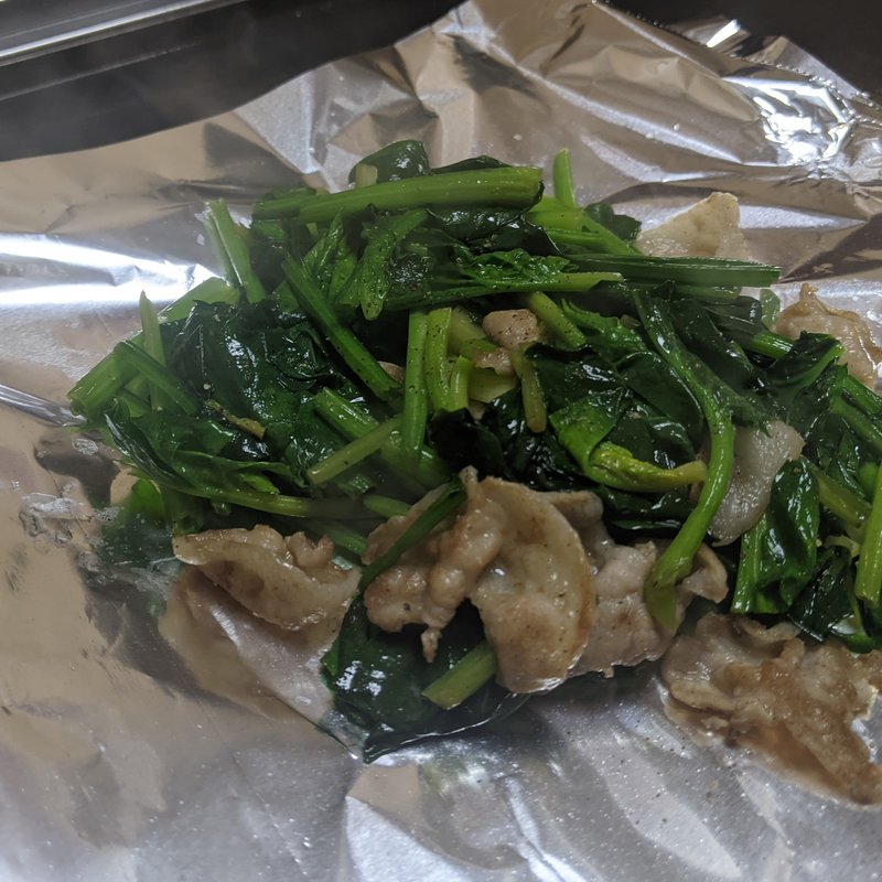 ほうれん草(京祇園ねぎ焼 粉 （Kona）)