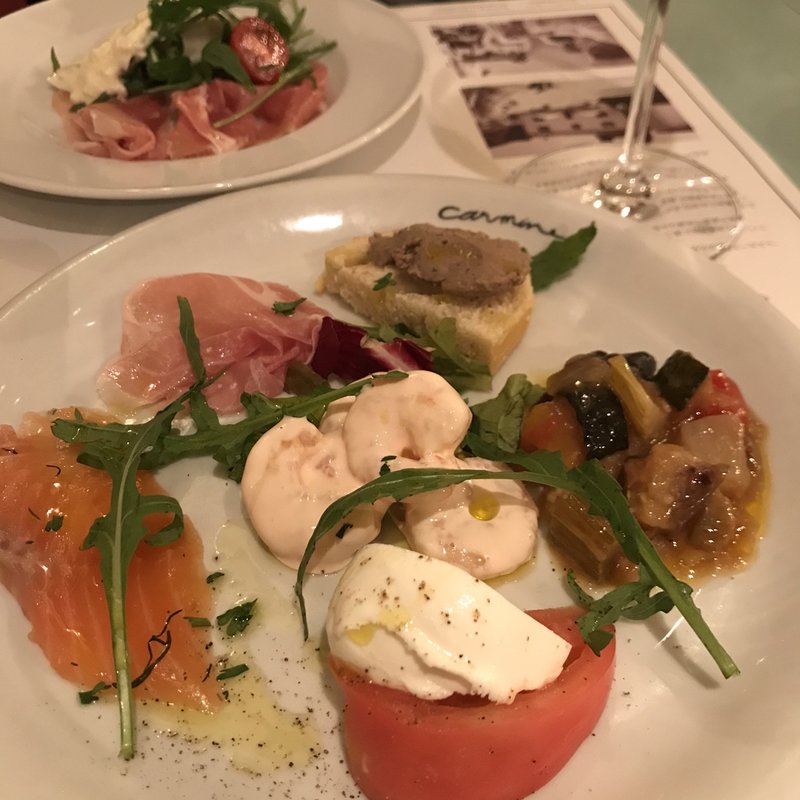 前菜盛り合わせ(カルミネ（Cucina Italiana CARMINE）)