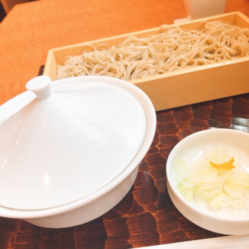 かしわせいろ(そば㐂り　よし田)