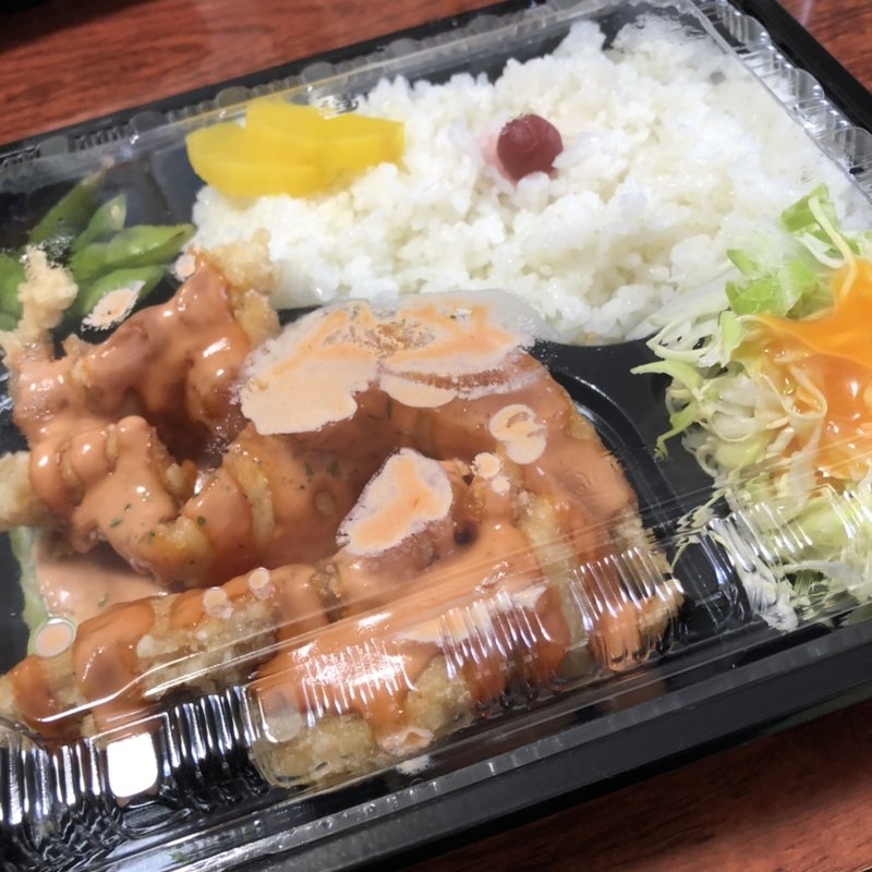 とりマヨ弁当(からあげ専門店まさ　鹿校通り店)