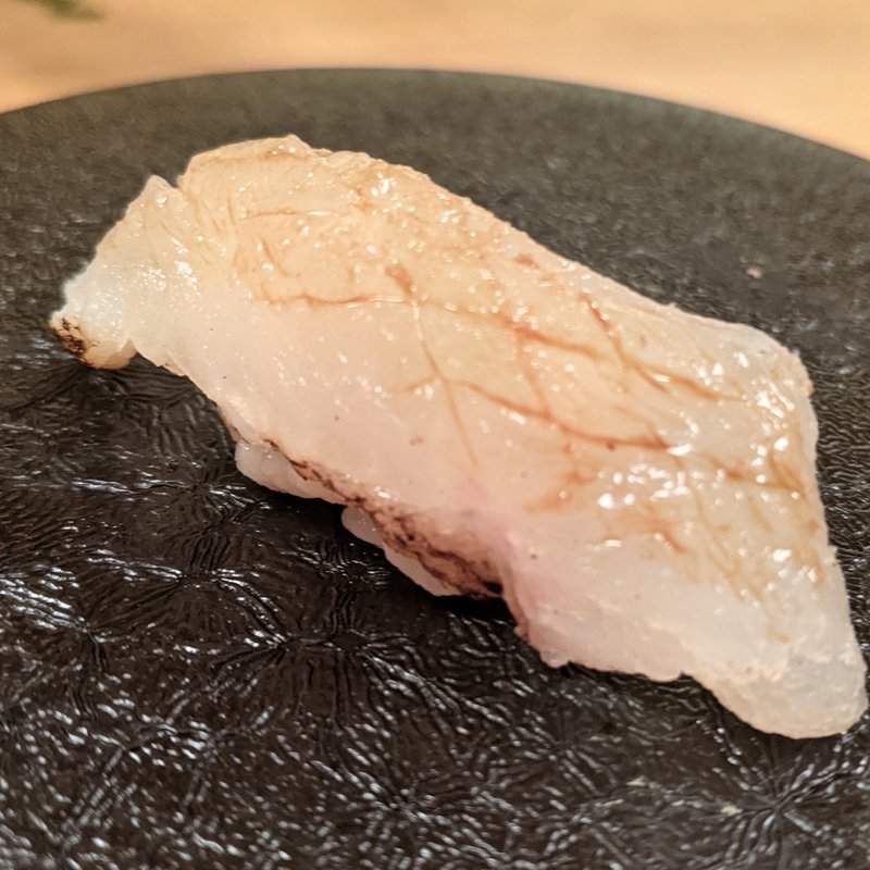 オコゼ焼霜造り(GEJO)