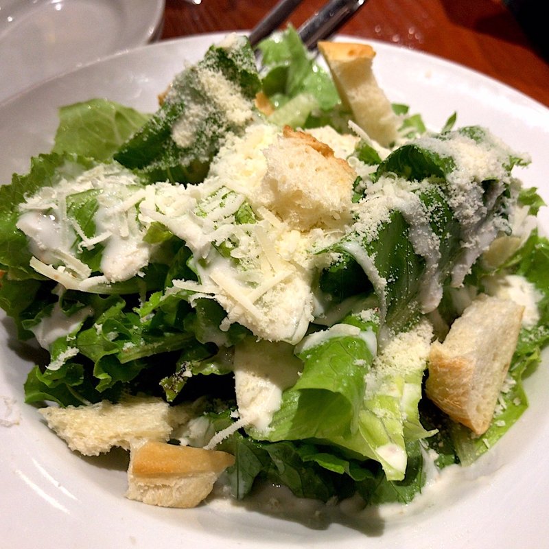 ロメインレタスのシーザーサラダ(キーチャンズ 五橋横丁)