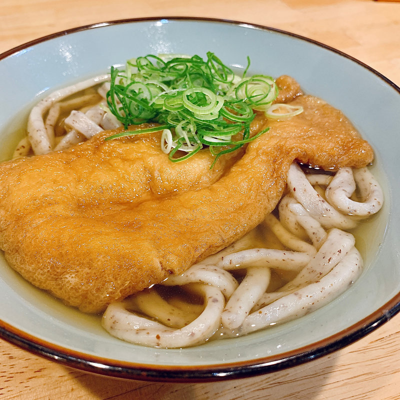 かけうどん（小）＋きつね(うどん 讃く)