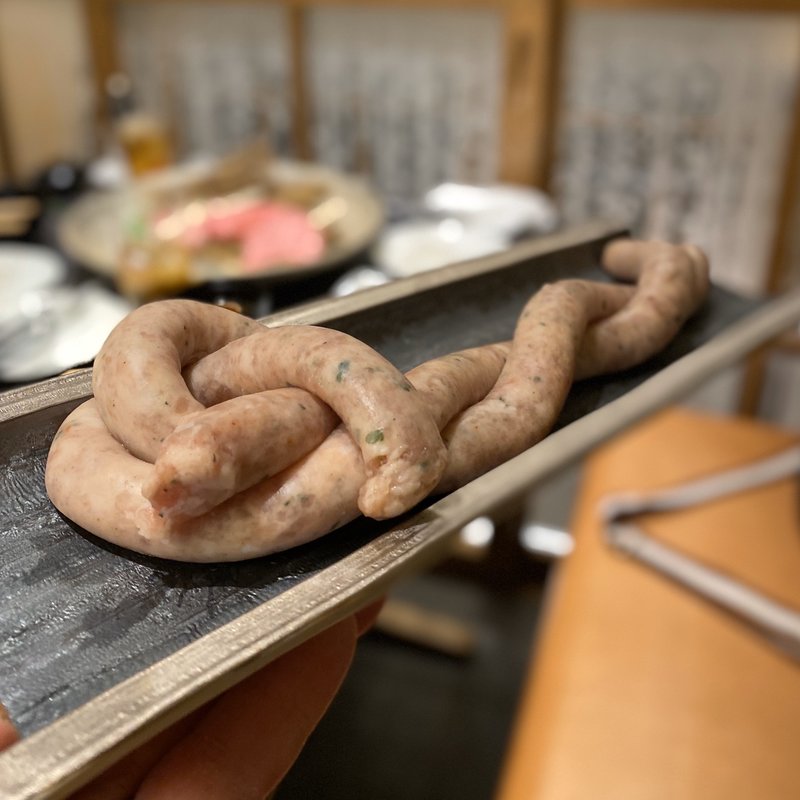 自家製ソーセージ(飛騨牛一頭家 馬喰一代 名古屋栄)