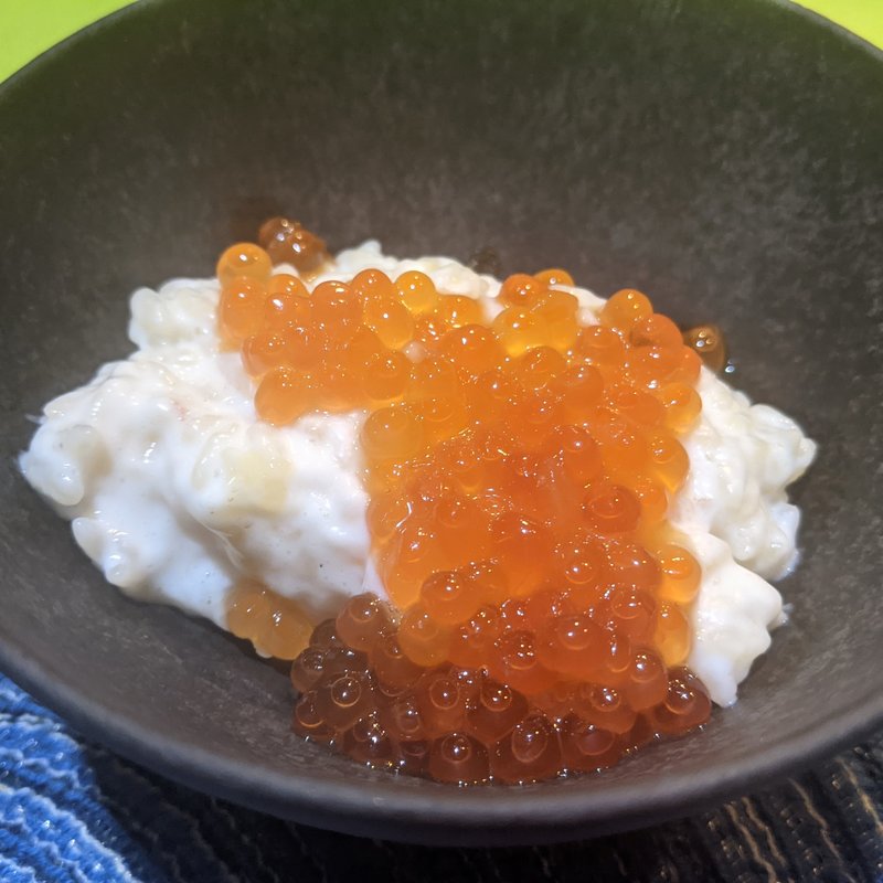 天然とらふぐの白子寿司(立呑み とだか)