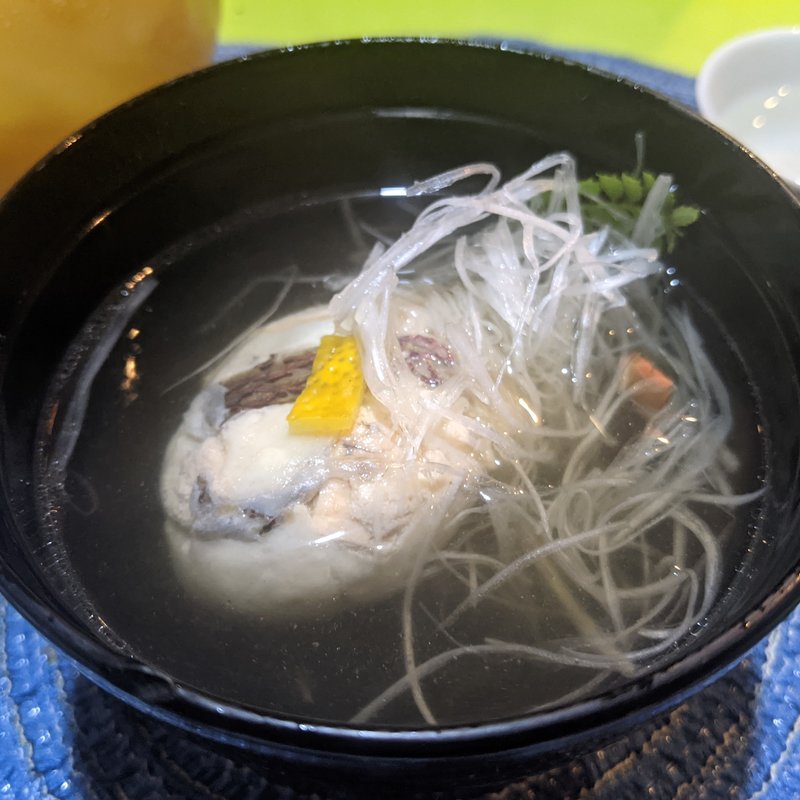 桜鯛真丈のお椀(立呑み とだか)