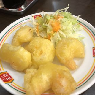 海老の天ぷら ジャストサイズ(餃子の王将 鳳店)