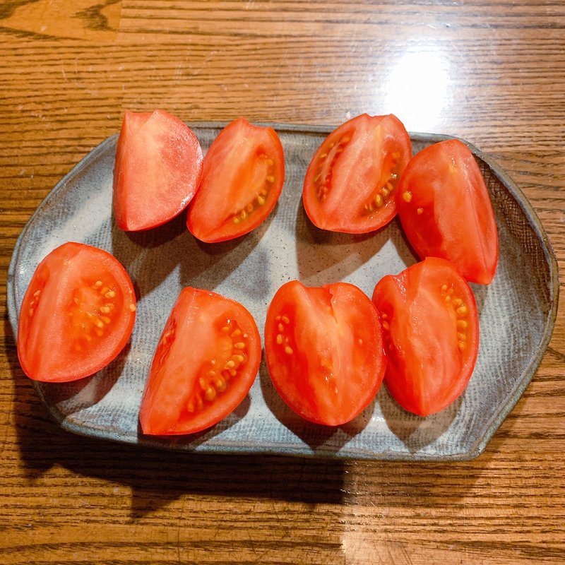 冷やしトマト(一石二鳥)