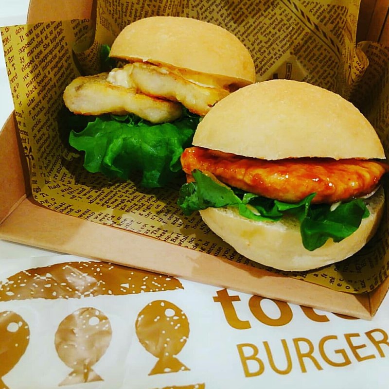 白甘鯛・カジキマグロ2種セット(toto BURGER)