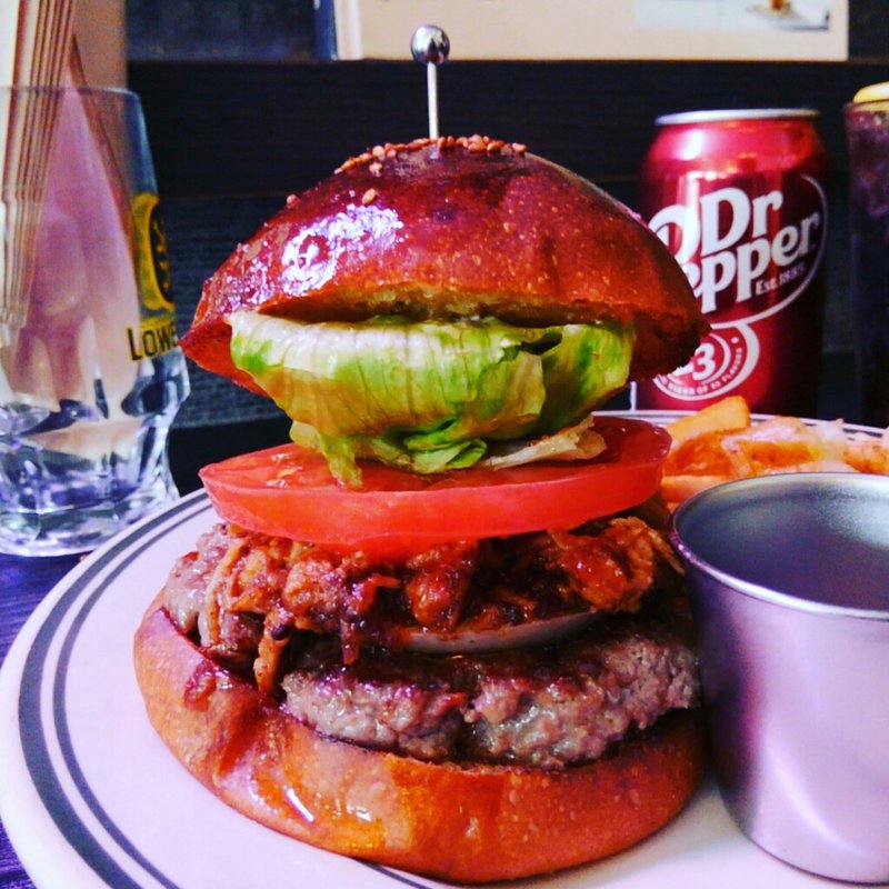 プルドポークバーガー(RICH GARDEN 梅田中崎町店)