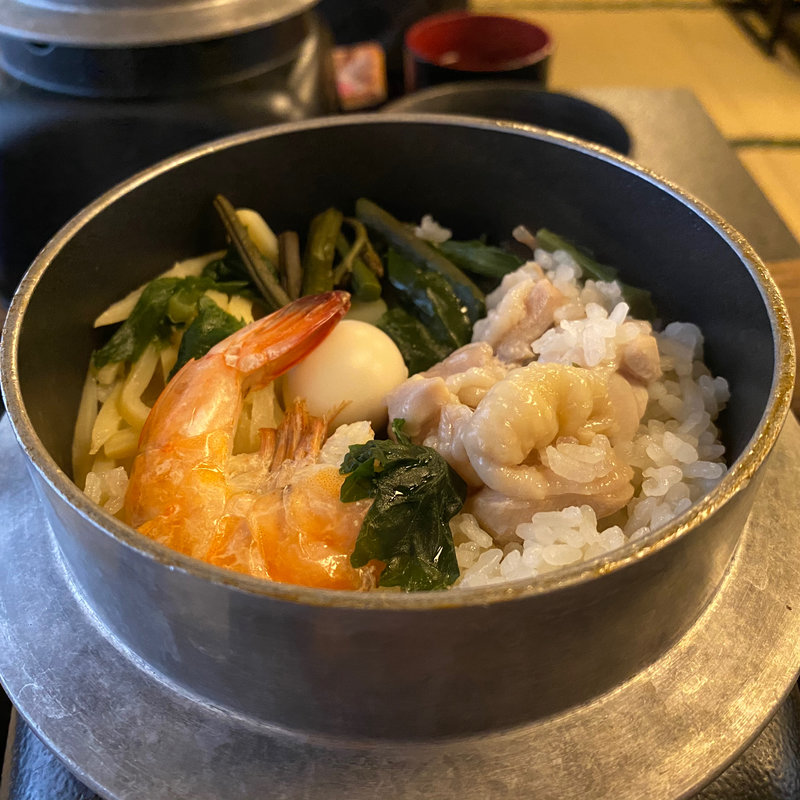 五目釜めし御膳(古民家 さんかい亭)