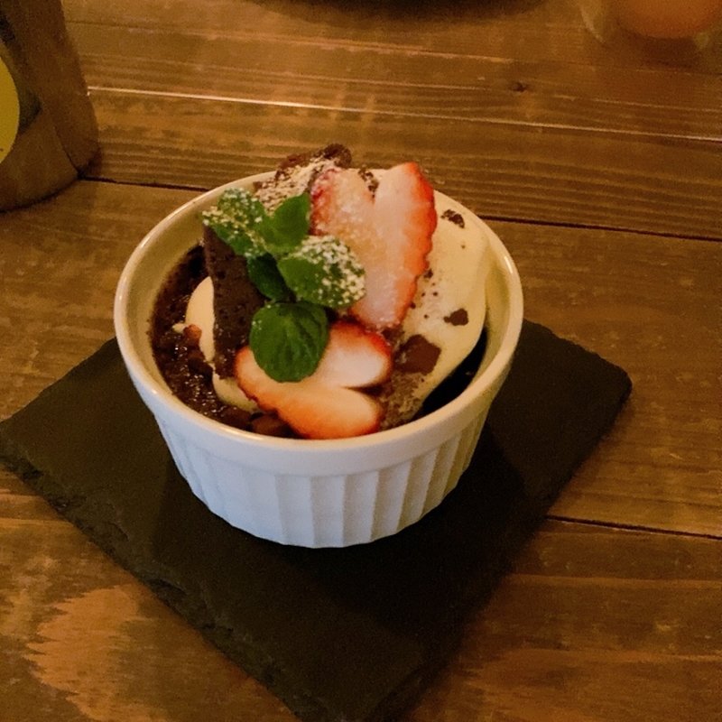 濃厚チョコレートブリュレ(progress)