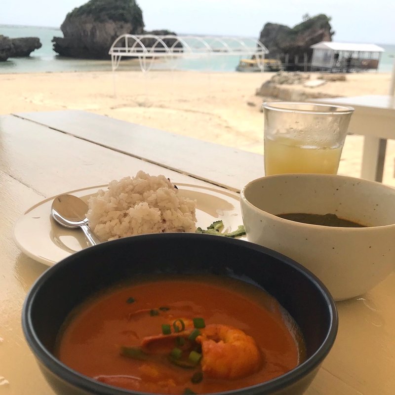 エビカレー(食堂かりか )