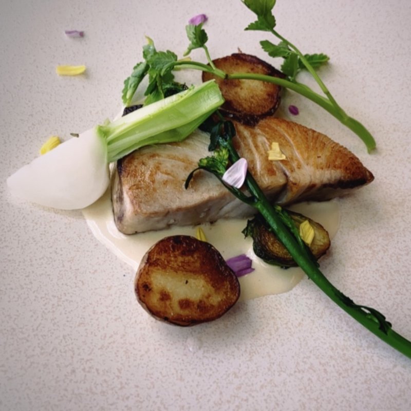 鰤のポワレ(両国テラスカフェ)