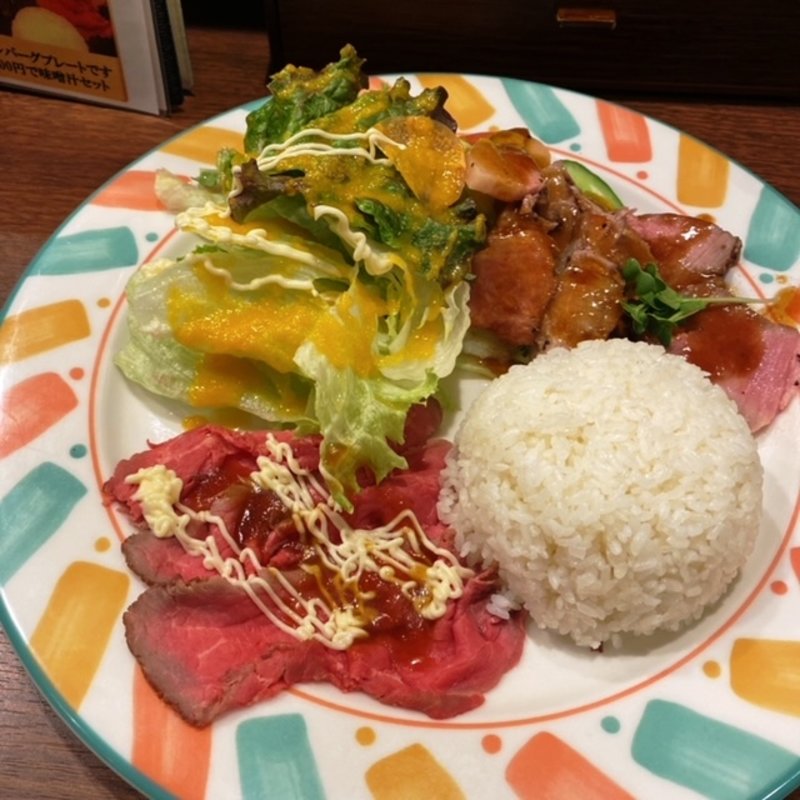 日替わりプレートランチ(創作和食 RED OX)