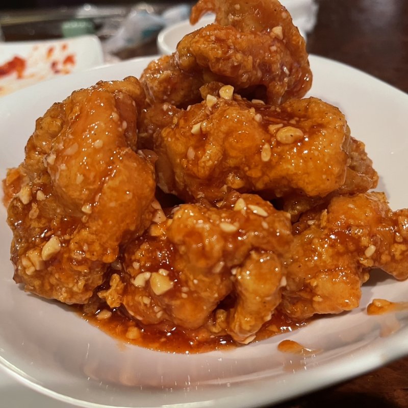 ヤンニョムチキン(おんま)