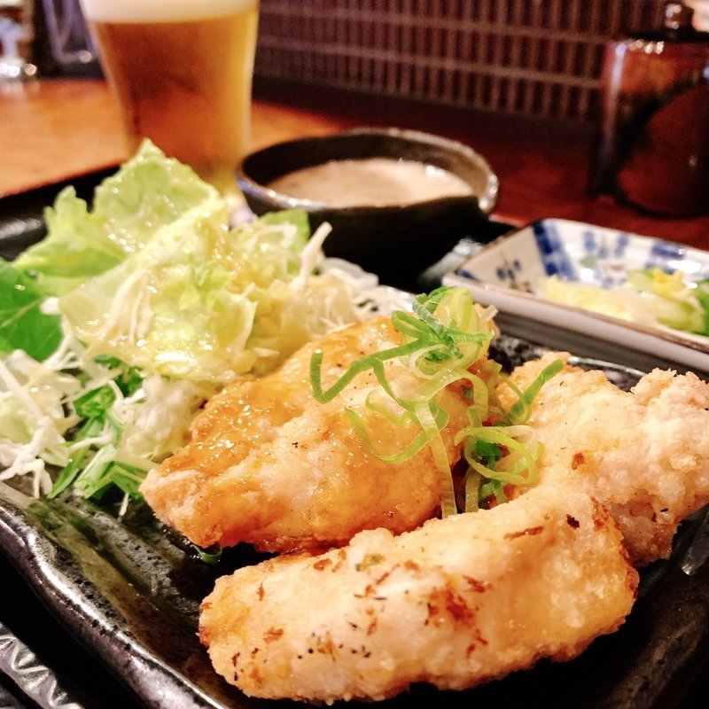 鶏ささみの香味竜田揚げ(裏恵比寿 自然生村)