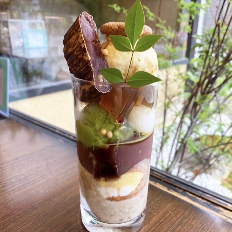 中谷パフェ(一乗寺中谷 （いちじょうじなかたに）)