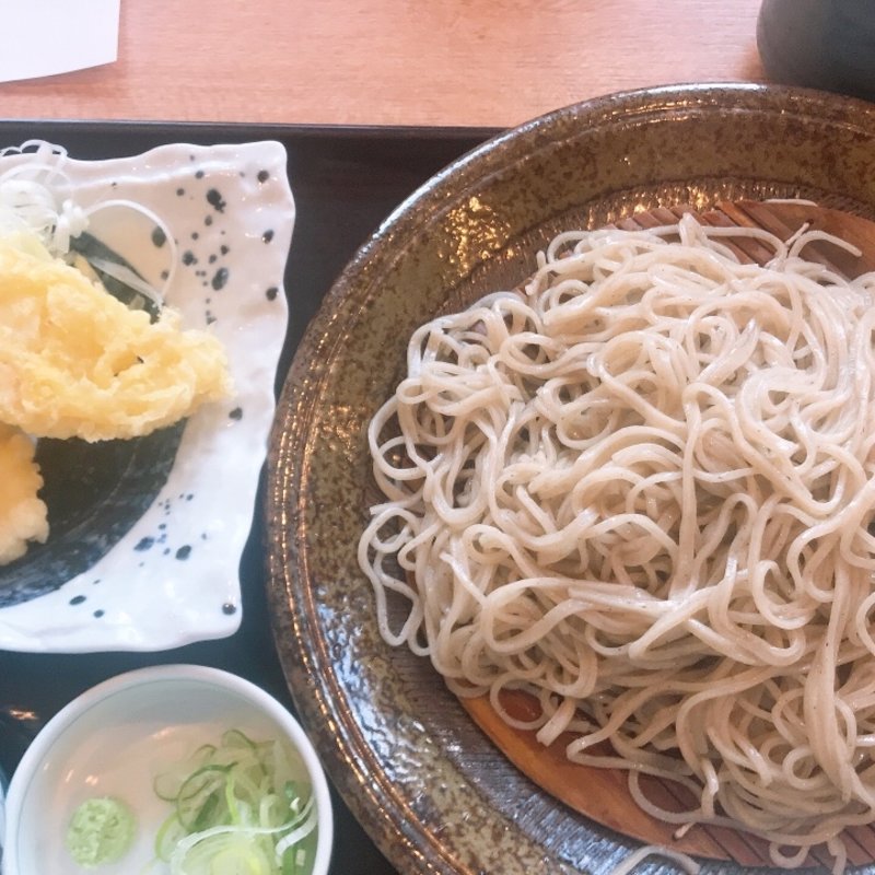 季節限定　たけのこ天ぷら(十割そば会　郡山本店)