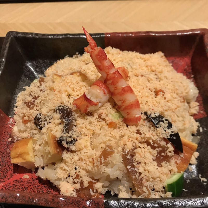 吹き寄せちらし(つきじ鈴富 GINZA SIX店)