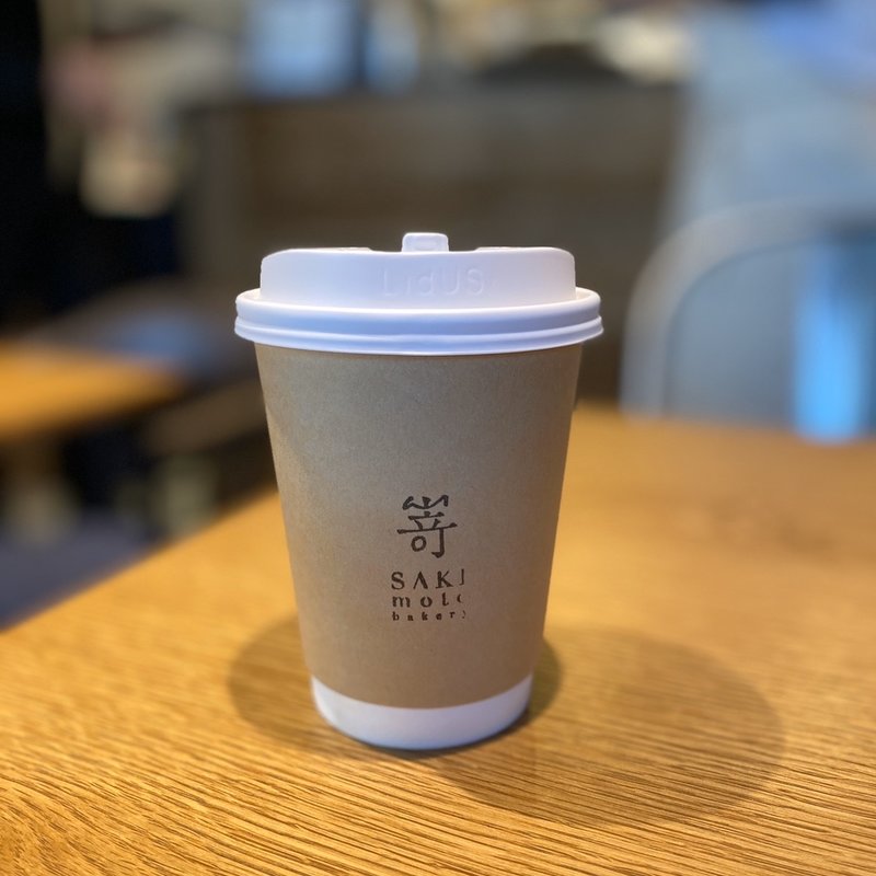 カフェラテ(高級食パン専門店 嵜本 名古屋栄店)