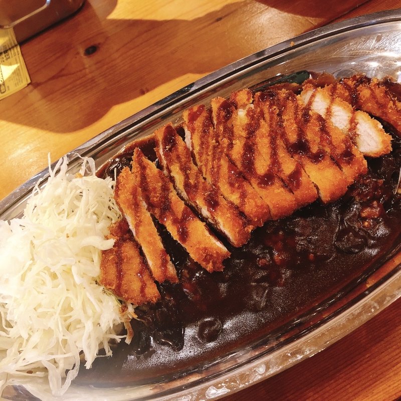 ロースカツカレー(ゴーゴーカレー　和歌山紀ノ川スタジアム)