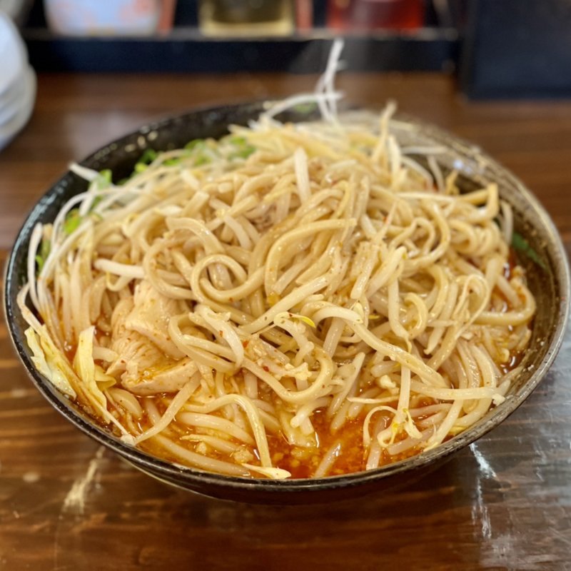 辛い豚湯(ブータン)(らぁ麺のぉ店三色)