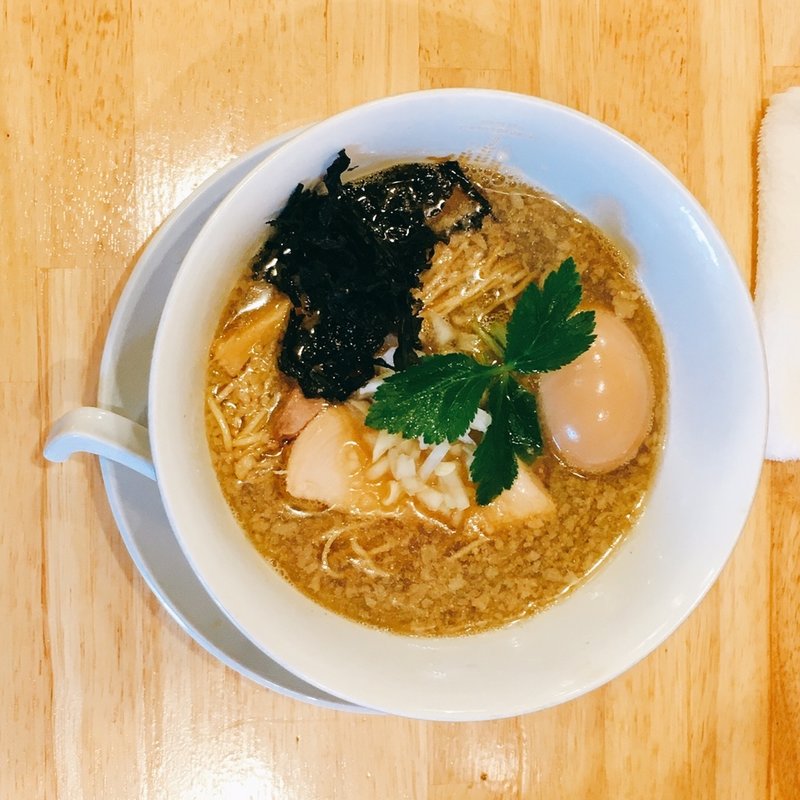 あじ玉煮干(肉中華そばムタヒロ)