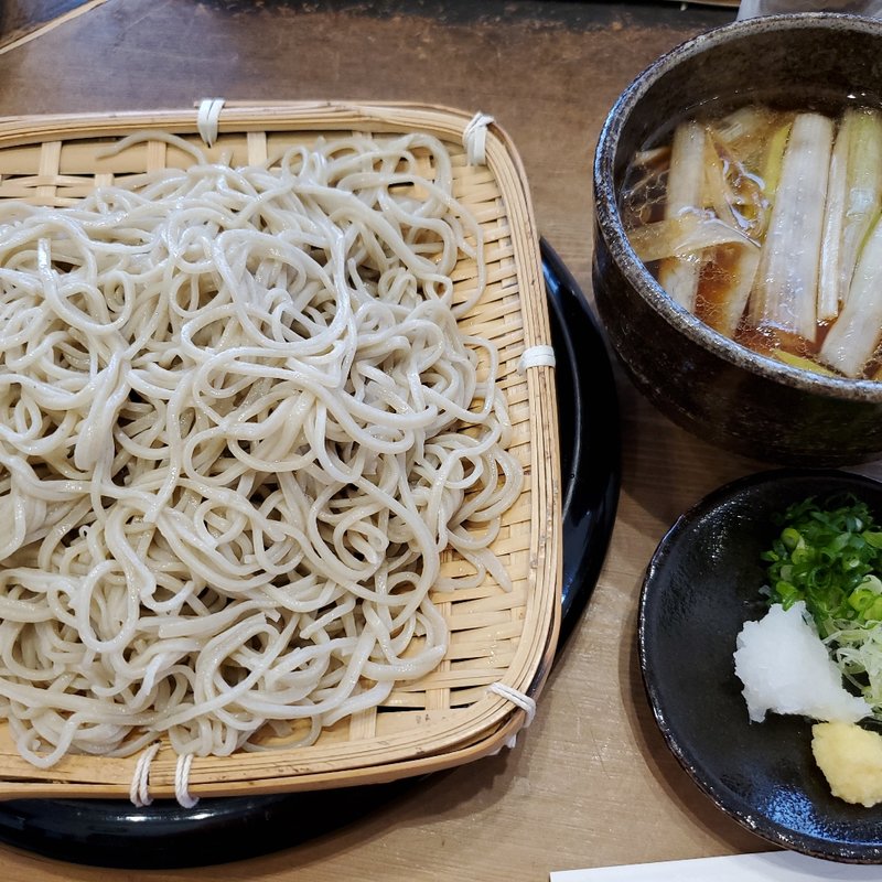 鴨汁蕎麦大盛り(すゞ木)