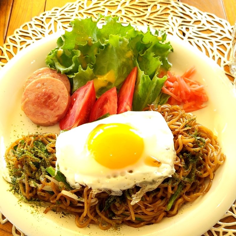 焼きそば(ロイヤル・ド・カフェ)