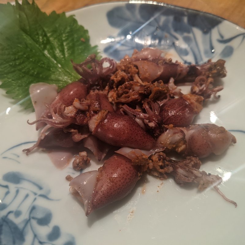 富山産ホタルイカ茹でたて(居酒屋　純ちゃん )