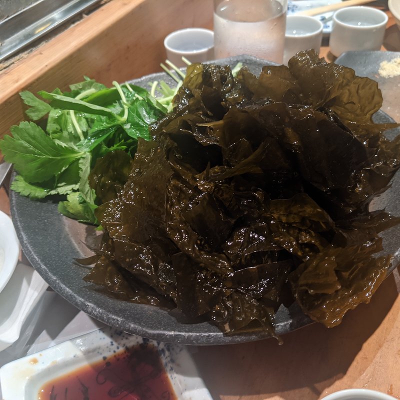 新わかめしゃぶしゃぶ(居酒屋　純ちゃん )