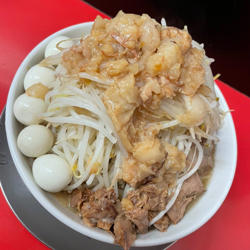 ラーメン中　うずらトッピング(ラーメンハイキック)