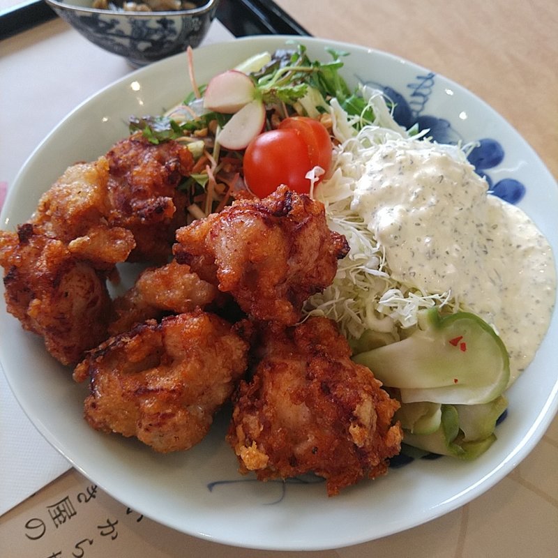 からあげ定食(ビオトープ芽吹き屋 （ビオトープメブキヤ）)