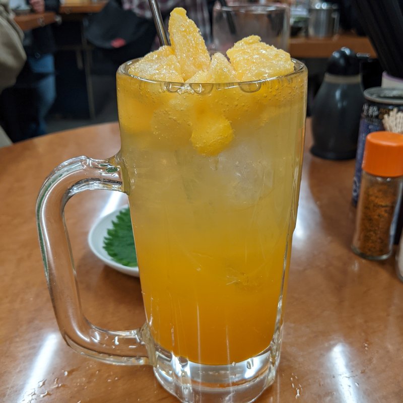 すっぱみかんサワー(立呑処へそ 五反田店)