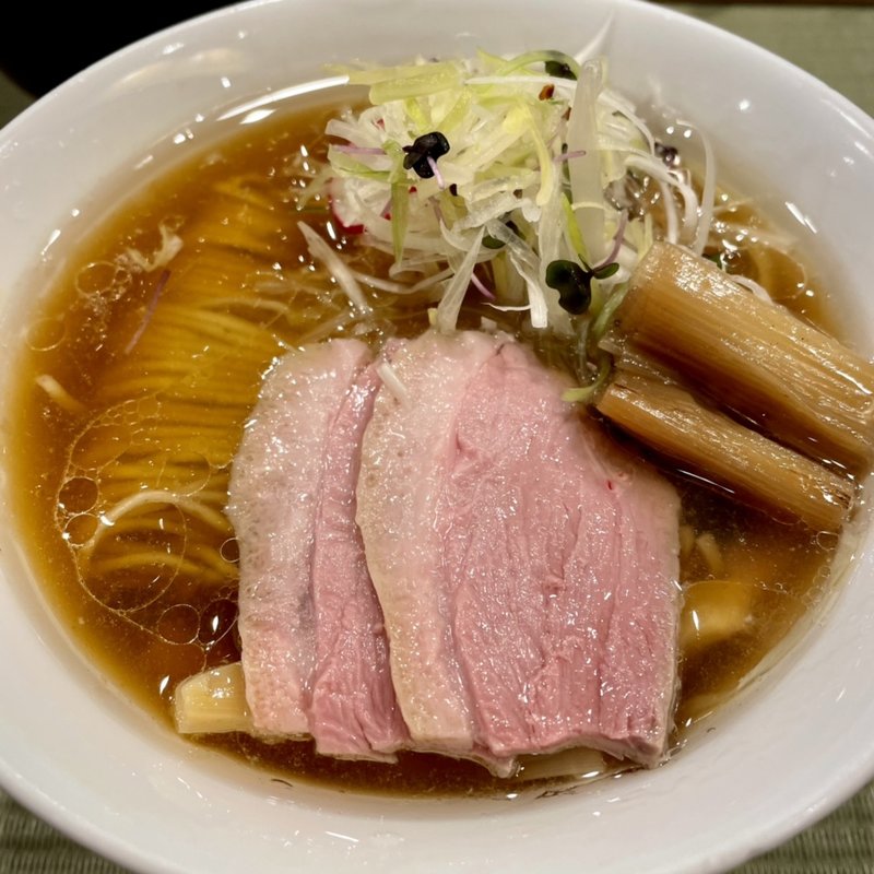 鴨らーめん(らーめん 鴨to葱)