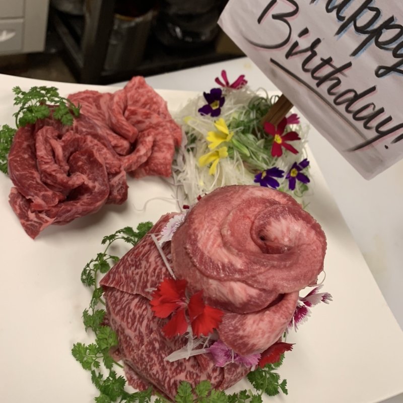 肉ケーキ(焼肉＆ビール園 YAKOZE ますや)