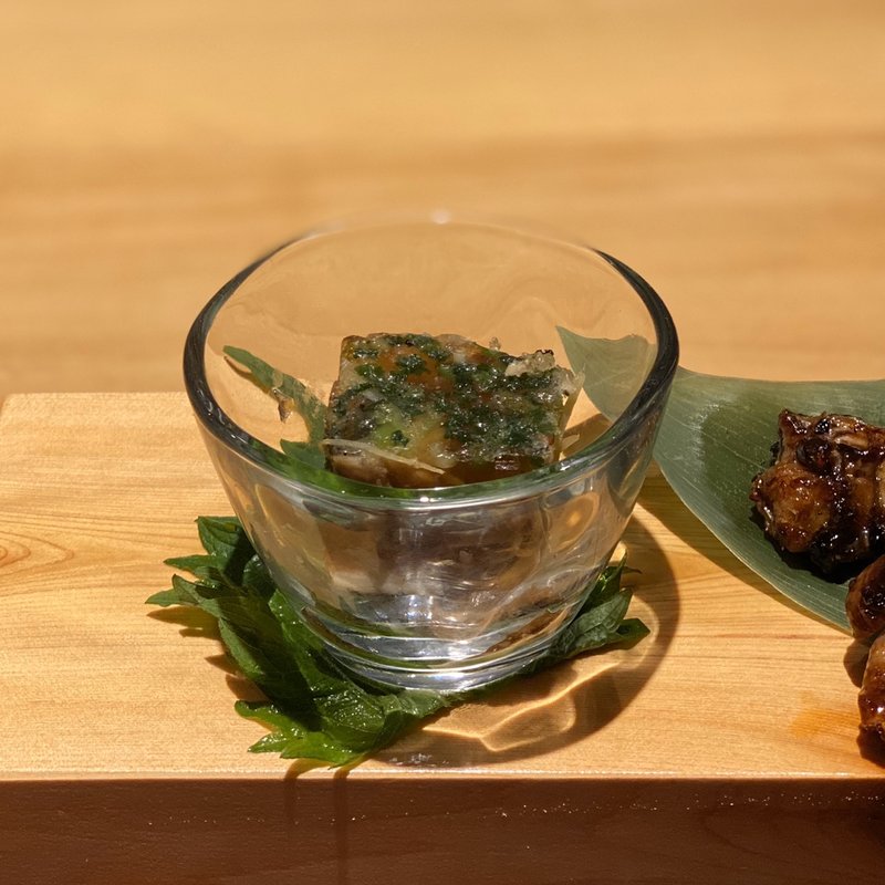 鰻の煮こごり(うなぎ四代目菊川 栄店)