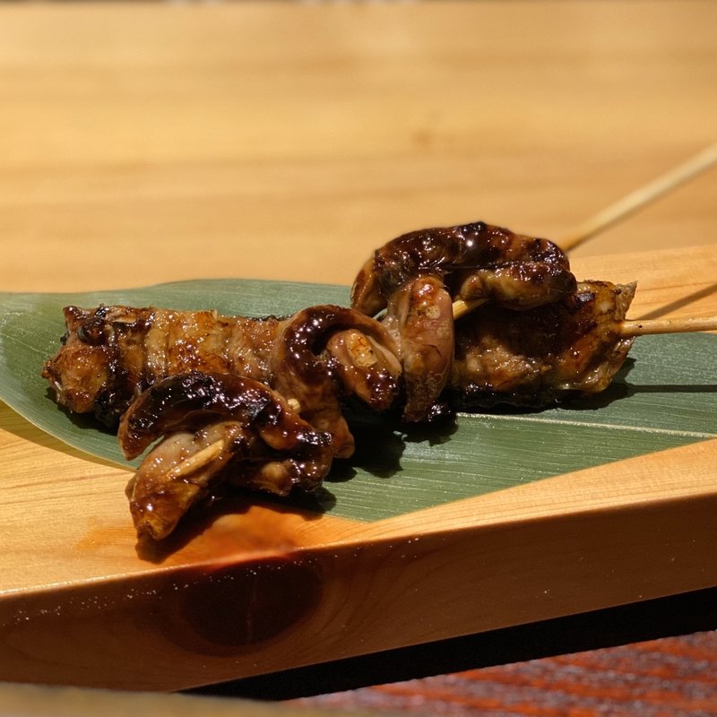 肝焼き、かま焼き(うなぎ四代目菊川 栄店)
